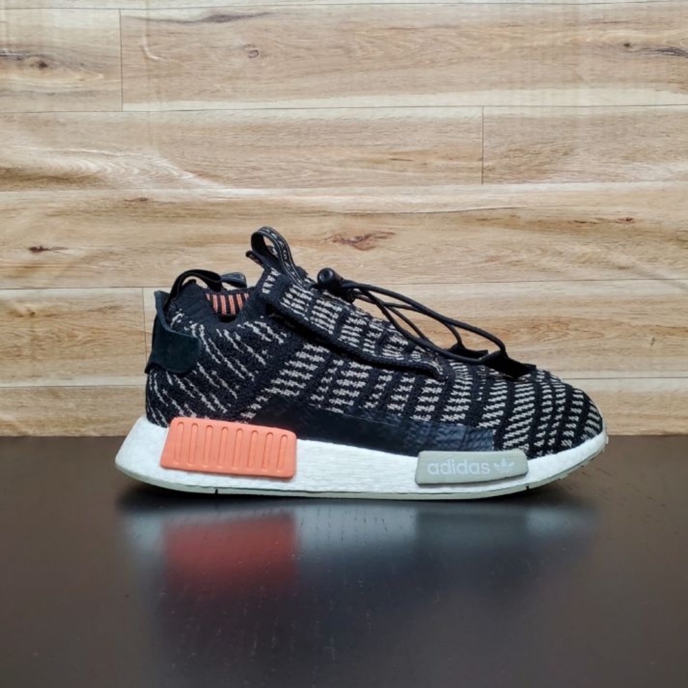 Adidas NMD TS1 Gore Tex Shoes Core Black Sesame Sneakers Men's Size 8 - Picture 3 of 11